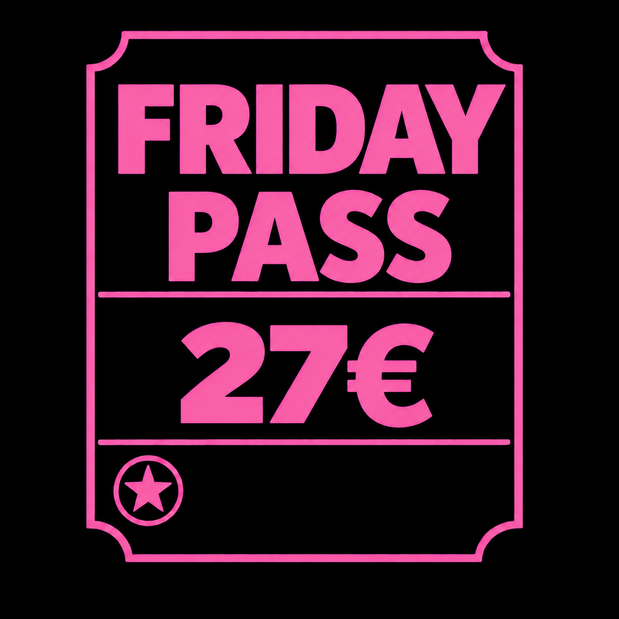 Friday Pass (Workshops + Party)
